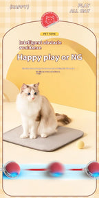 Interactive Cat Toy Ball Rolling Balls Pet Kitten Cats Teaser Automatic Electric Smart Game Plush Toys Play Stimulator Training