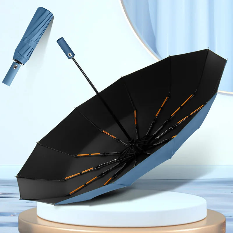Xiaomi Automatic Umbrella 24 Bone Solid Color Automatic Umbrella Light Collapsible Large Size Outdoor Sunshade Uv Protection