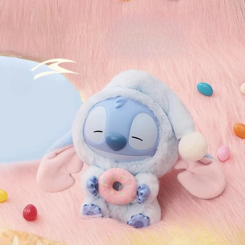 Stitch Eat Something Plush toy figurine Stitch cute and cute vinyl Stitch pendant Mysterious Box Surprise Gift