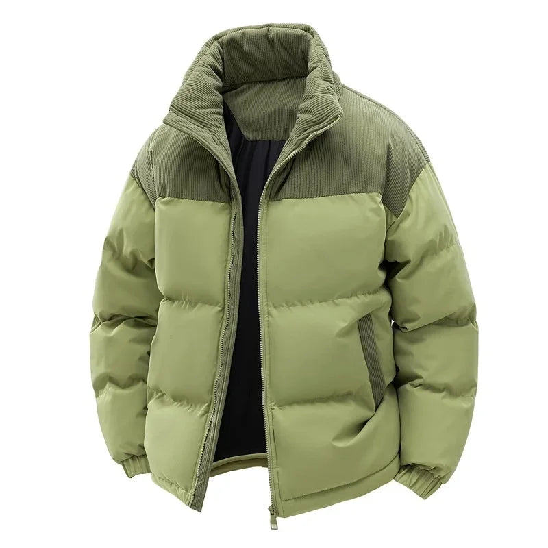 High Quality Thickened Cotton Jacket for Men Winter Windproof Warm Hooded Coat Couple Casual Wear Chinese Brand Outerwear