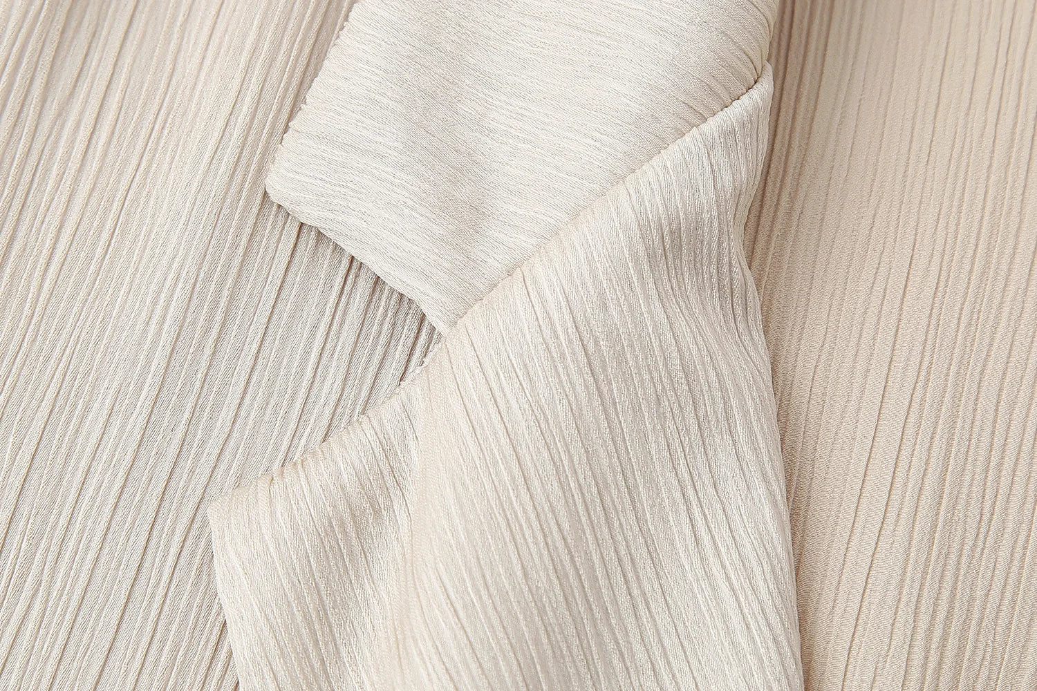 KWTX 2025 Spring Women’s Two Piece Set Solid Pleated V Neck Blazer & Wide Leg Pants Elegant Luxury High Quality Office Set