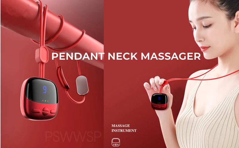Smart Neck Massager with Heating Portable Cervical Spine Shoulder Pain Relief Hot Compress Therapy Muscle Relax Neck Protector