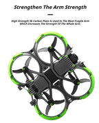 Real Carbon Fiber for Dji Avata 2 Full Protection Lightweight Anti-Fall Drone Guard Armor Protective Armor Kit Drone Accessories