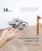 KBDFA D16 Mini Drone 8K Camera ESC Aerial Aircraft Air Pressure Fixed Height Pocket UFO Obstacle Remote Control Quadcopter