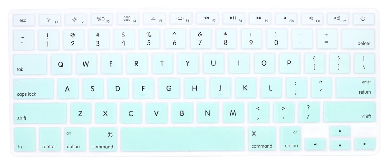 HRH Keyboard Cover US for MacBook Air 13'' A1466 A1369 for MacBook Pro 13.3'' A1278 A1425 A1502 for MacBook Pro 15'' A1286/A1286