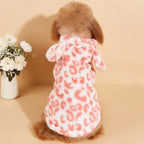 Cute Dog Hoodies Sweaters Soft Warm Fleece Puppy Sweatshirt Coat for Small Medium Dogs Chihuahua Yorkie Poodle Winter Pajamas
