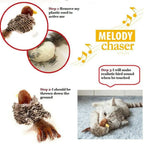 Interactive Electronic Cat Toy Sparrow Shaped Bird Simulation Sound Toy Plush Cats Pets Teasing Toys Kitten Chirping Bird Toys