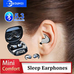Invisible Sleep Earphones Bluetooth 5.3 Headphones TWS Wireless Stereo Noise Reduction Earbuds Gaming Headsets for XIAOMI iPhone