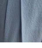 High-end Striped Men's Suit Pants Spring Summer Thin Italian Straight Casual Trousers Blue Paris Buckle Business Trousers