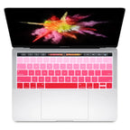 US Version English Language Silicone Keyboard Cover Skin For MacBook Pro 13 15 Retina TouchBar A1989 A1990 A2159 A1706 A1707