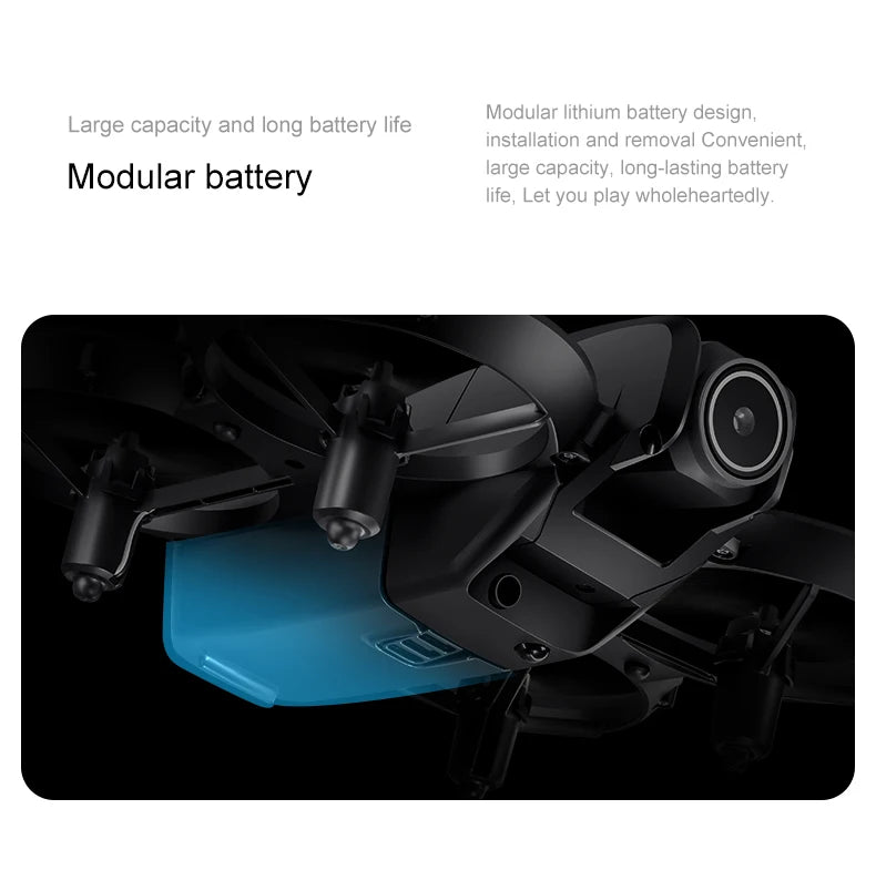 KBDFA D16 Mini Drone 8K Camera ESC Aerial Aircraft Air Pressure Fixed Height Pocket UFO Obstacle Remote Control Quadcopter