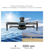 2025 L200 Pro Max GPS Drone 5KM 8K Professional HD Dual Camera 2-Axis Gimbal Obstacle Avoidance Brushless Foldable RC Quadcopter