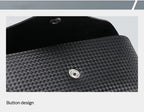 New Sunglasses Cases Large Black New Red Lined Leather Business Litchi Pattern Sunglasses Glasses Case  Eyewear Accessories