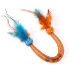 Cat bite elastic rope cat toy toys toys toys toys toys to tease cat sticks to relieve boredom and feathers