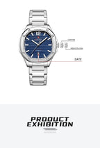 NAVIFORCE Men Luxury Brand Watches Military Sport Mens Wrsitwatches Full Steel Quartz Clock Men's Waterproof Business Watch