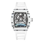 Luxury Automatic Watches Mens Mechanical Watch Bracelet Accessories  Waterproof Stainless Steel Clock Relogio