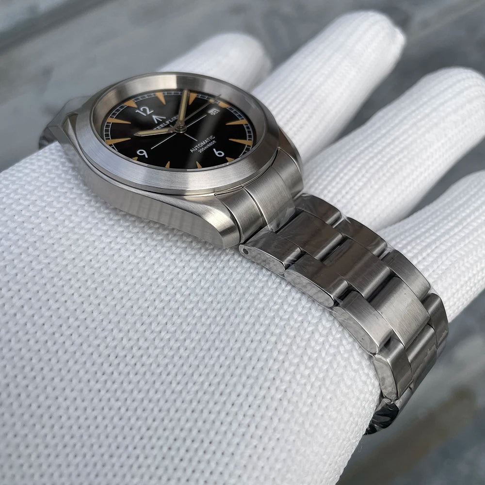 STEELFLIER Official SF751 Luxury Fashion Mechanical Wristwatch NH35 Movement Super Luminous 20Bar Waterproof Classic Dive Watch