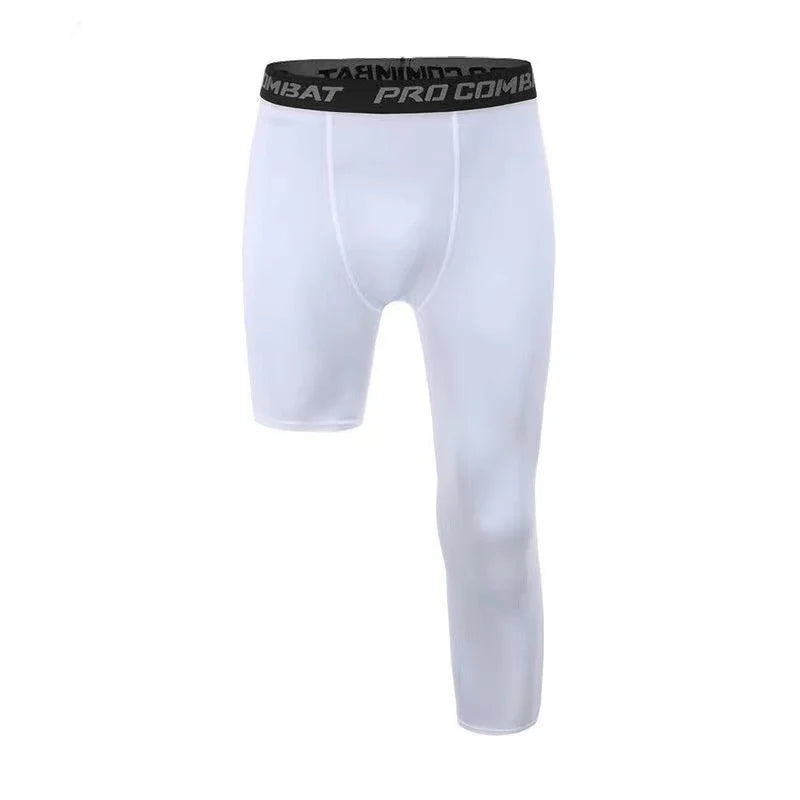 Men Elastic Compression Shorts Quick Dry Casual Basketball Shorts Man Gym Sport Tights Running Shorts Male Clothing Streetwear