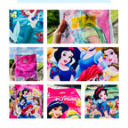 New Summer Anna Elsa Printing Cartoon Sleepwear Mermaid Girl Nightgowns Children Party Dresses Pajamas For Girls Dress