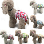 Washable Female Dog Diapers for Dog Period Panties,Comfy Reusable Physiological Panties Doggy Diaper for Small Medium Large Dogs