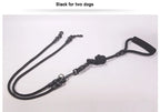 3 Way Dog Leashes for Walking 2/3/4 Dogs Pets Nylon Braided Rope No Tangle Dog Leashes for Small Dogs Dual Three Dogs Leash