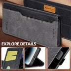 Business Leather Flip Case for POCO X7 Pro Protect Cover Side Magnetic Case for Xiaomi Poco X7 M7 Pro C75 With Card Slots Funda