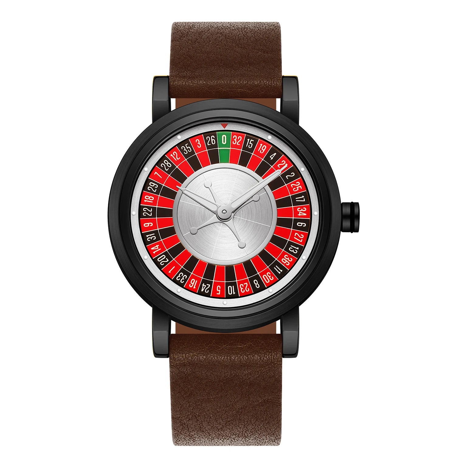 New Fashionable Creative Rotating Wheel Dial Men Watch Luminous Waterproof Quartz Watches relojes para hombres