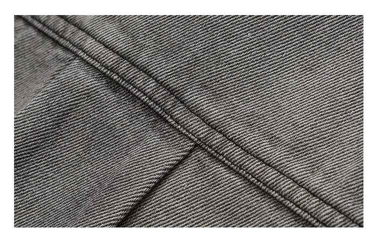 Korean fashion washed gradient denim shirt for men clothing High quality streetwear harajuku casual coat tremdy Long sleeve male