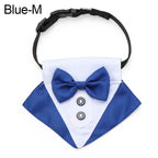 For Large and Medium Dogs Tuxedo Dog Suit and Bandana Set Dogs Tuxedo Suit Dog Prince Bow Tie Shirt Formal Dog Weeding Attire