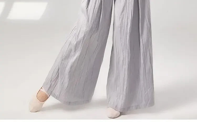 Modern Dance Practice Suit New Wide-leg Pants Chinese Classical Dance Suit Shape Female Teacher Dance Pants in Class