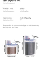 New Premium Pet Food Storage Container Large Capacity With Airtight Seal - Durable  Easy Clean & Stylish Design For Dogs & Cats