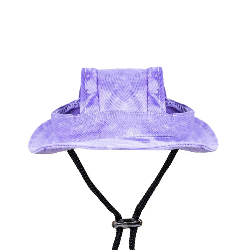 Dog Hat Cat Sunscreen Hats Cute Cap Outdoor Sports Hat with Ear Holes Adjustable for Small and Medium Dog Large Dogs Clothing