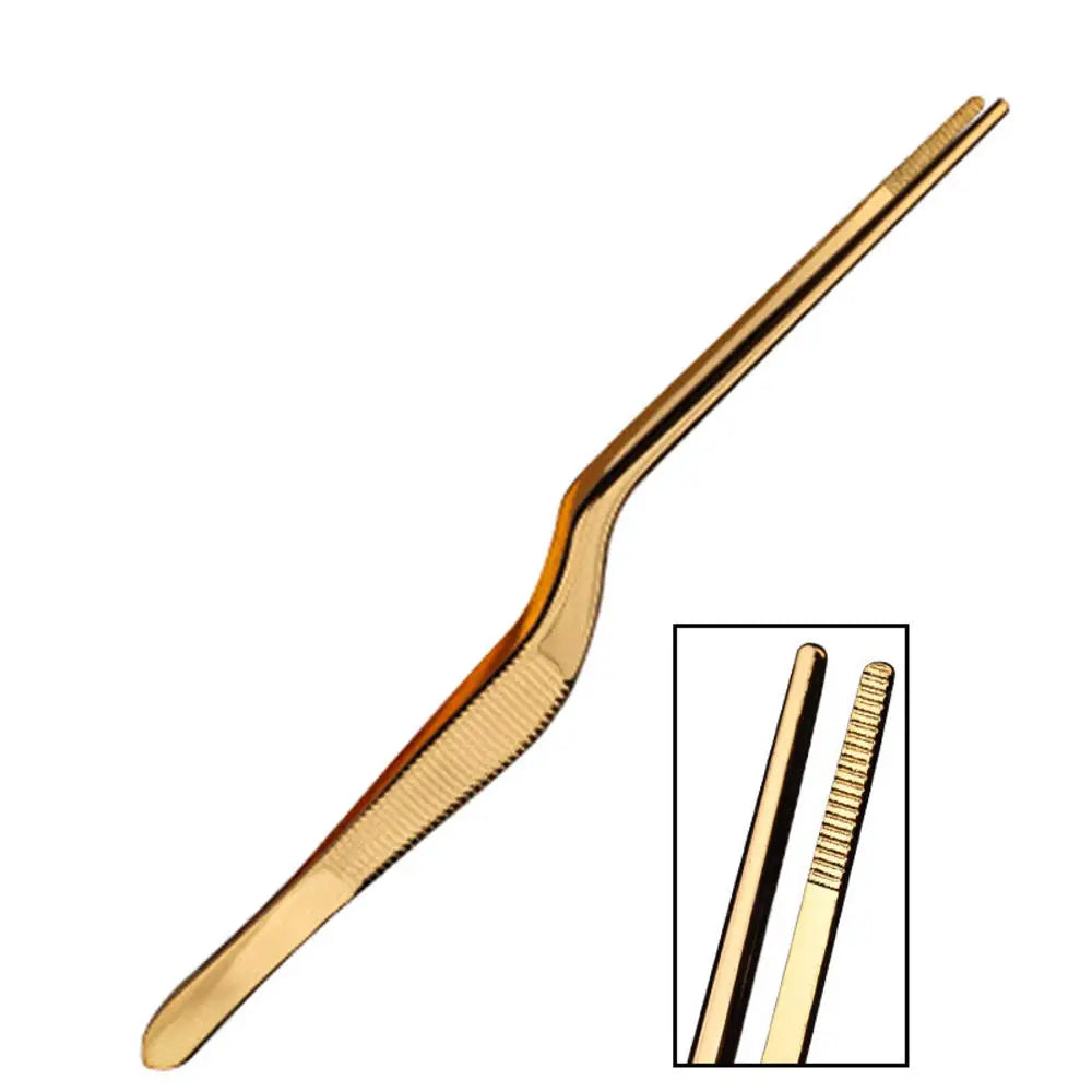 1Pcs Stainless Steel Medical Tweezers Professional Ear Cleaner Care Ear-Pick Tool Top Quality Bending Tools Cleaning Earwax Pick