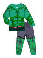 New Children's Pyjamas Iron Man Set Kids Sleepers The Hulk Set Boys Girls Cartoon Long Sleeve Sleepwear 2-7T sets