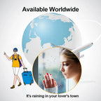 Smart desktop electronic clock WIFI weather and weather station small TV digital ornament