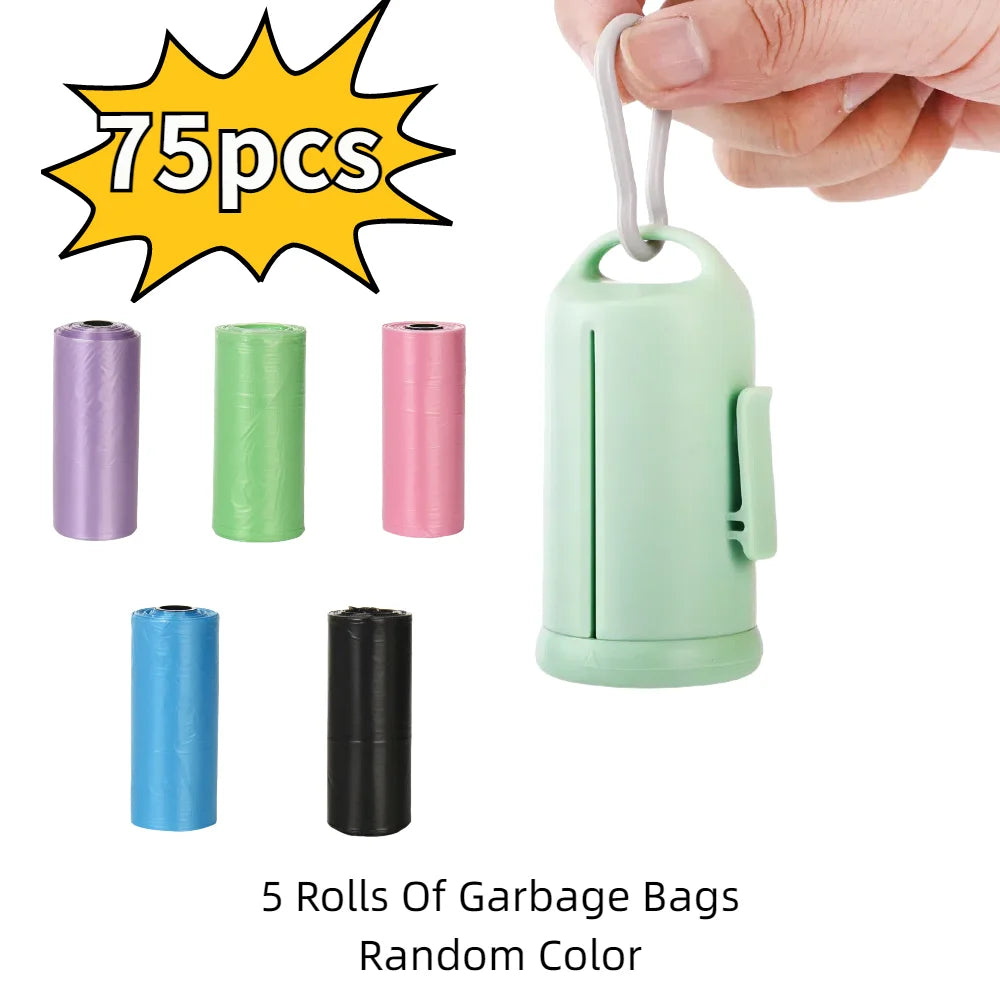 Dog Poop Bags Dispenser for Small Medium Large Dogs Pets Mini Travel Garbage Bag Box Outdoor Waste Bag Holder Pet Cleaning Tools