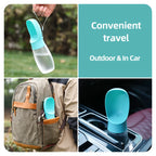 500ml Big Dog Water Bottle Portable Drinking Bowl For Small Medium Dogs Cat Travel Hiking Puppy Pet Water Dispenser Cup Labrodor