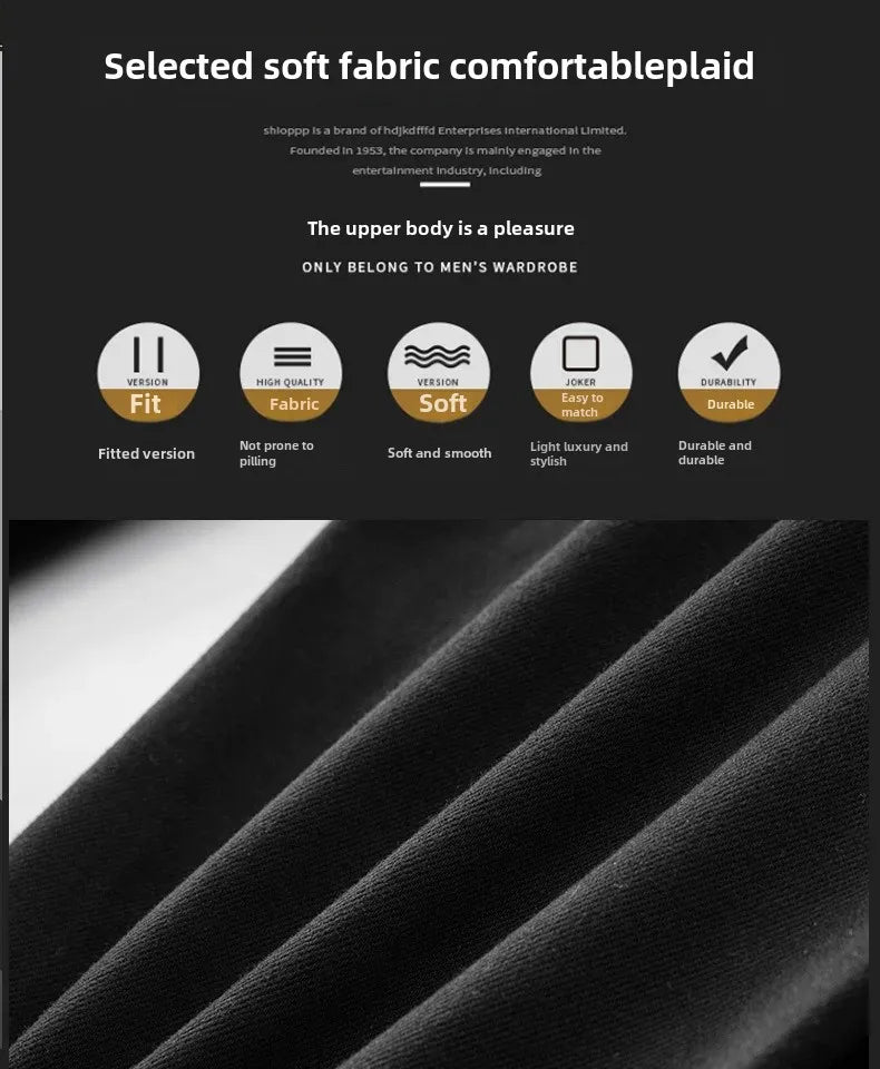 WhiteJeans Men's High-End European Style Jeans Lightweight Luxury Trendy Long Pants Business Casual Pants For Spring 2024