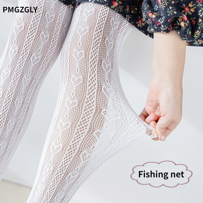 Girl Mesh Pantyhose, Fashion Nylon Girls Stocking,  Elasticity Girl Gift Children's Tights Children