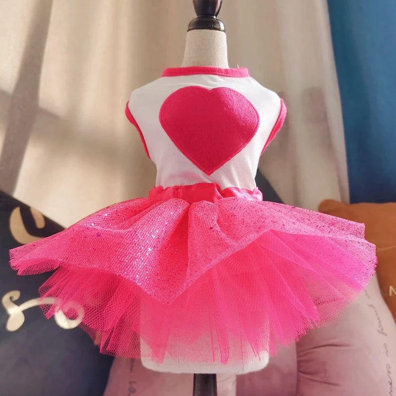 Summer Pet Clothes Wedding Dog Dress For Dogs Skirt Summer Princess Dog Dresses Clothes For Dogs Skirts York Pet Chihuahau Dress
