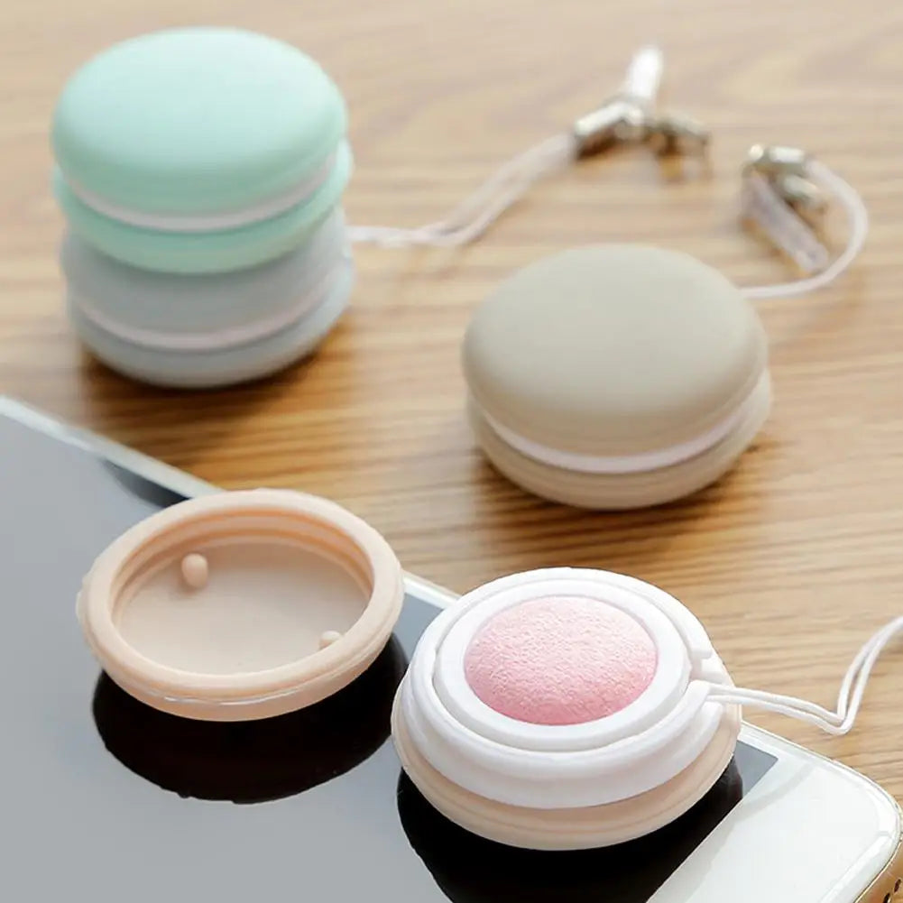 Cell Phone Screen Wipe Macaron Shape Cleaning Cloth Pendant Multifunction Cleaning Tools Glasses Lens Cleaner Key Pendant Gift