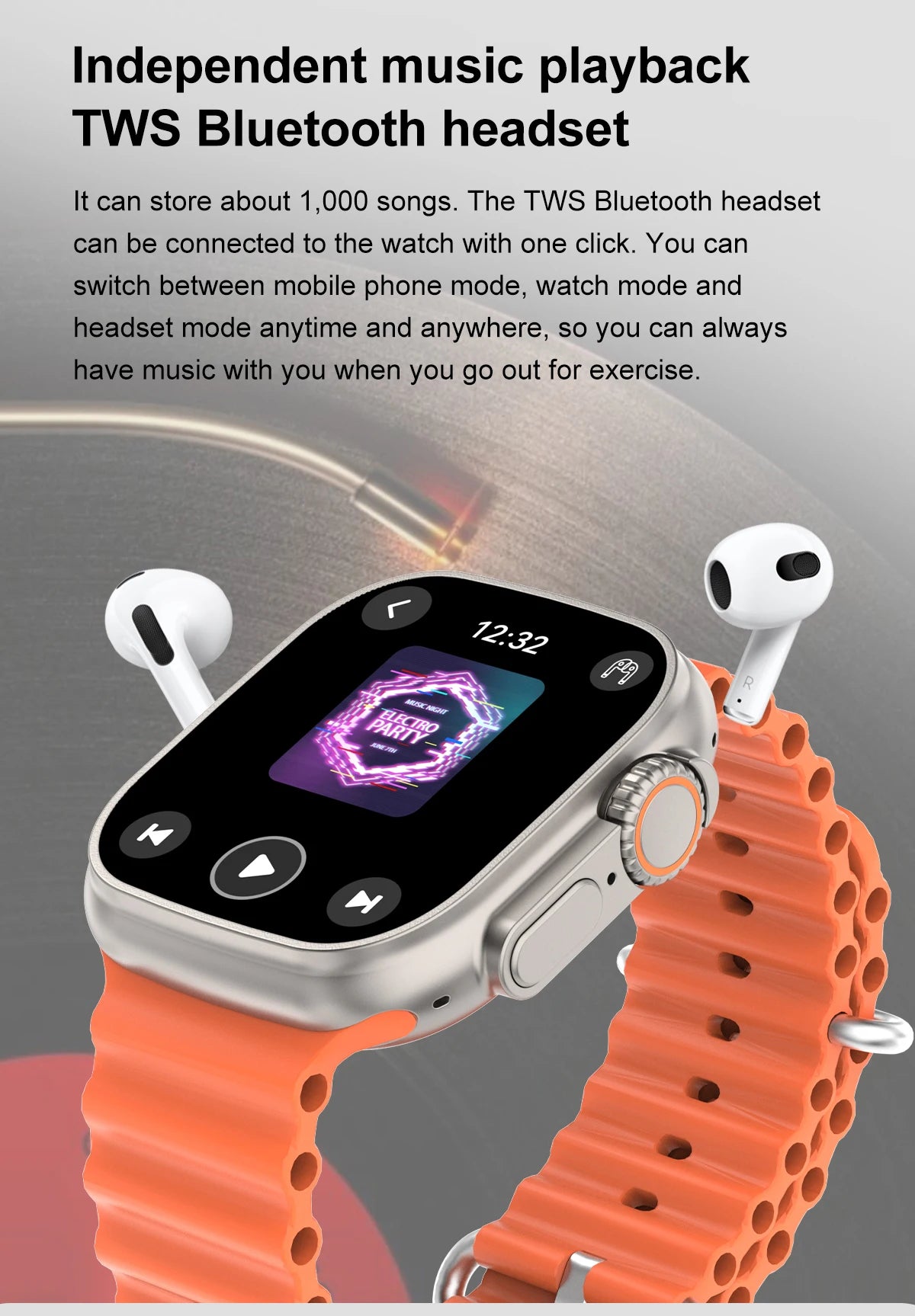 2025 New IOS DT Ultra 3 High-End Business Watch 32G Large Memory Album Smartwatch Men Sports Fitness Waterproof Watch Sportwatch