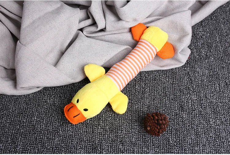 Pet Dog Toy Squeak Plush Toy For Dogs Supplies Fit for All Puppy Pet Sound Toy Funny Durable Chew Molar Cute Toy Pets Supplies