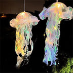 Jellyfish Pendant Lamp Portable Jellyfish Lamp Luminous Jellyfish Artificial Jellyfish Glowing Jellyfish Ornament Decoration