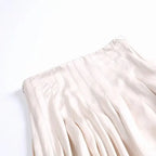 UNIZERA women's skirt is fashionable casual slimming solid color pleated temperament and a new spring style skirt