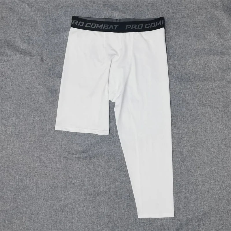 Men Elastic Compression Shorts Quick Dry Casual Basketball Shorts Man Gym Sport Tights Running Shorts Male Clothing Streetwear