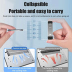 Laptop Stand Aluminum Alloy Mini Folding Holder 3 Height Adjustment Notebooks Bracket Accessories For Macbook Smart Phone