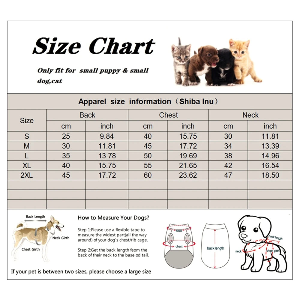 Cute Dog Hoodies Sweaters Soft Warm Fleece Puppy Sweatshirt Coat for Small Medium Dogs Chihuahua Yorkie Poodle Winter Pajamas