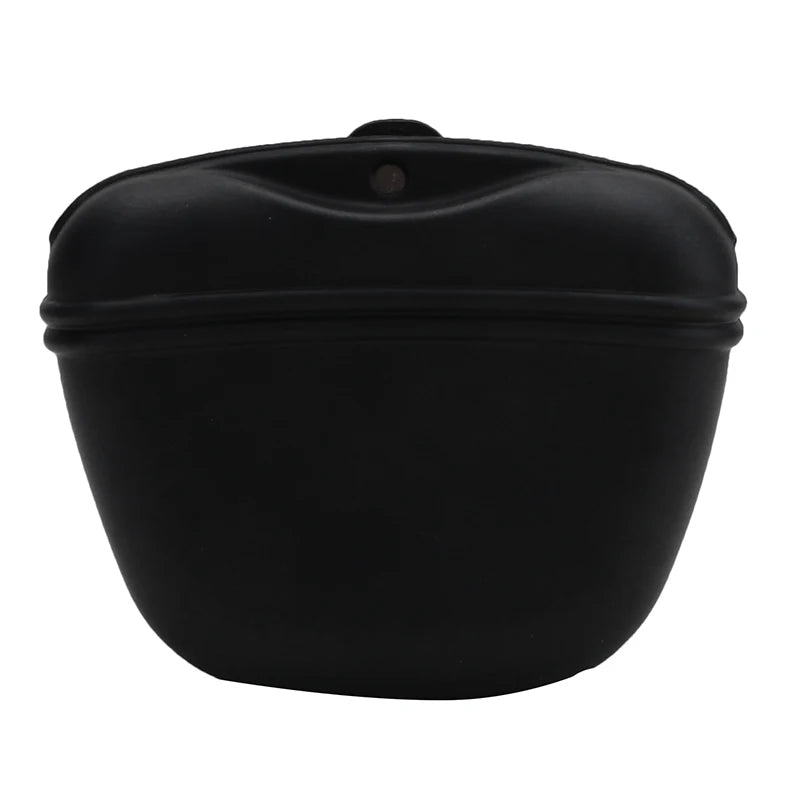 Portable Silicone Dog Treat Bag Outdoor Dog Treat Pouch for Training Feeding Bag Large Capacity Pet Trainer Waist Bag Dog Suppli