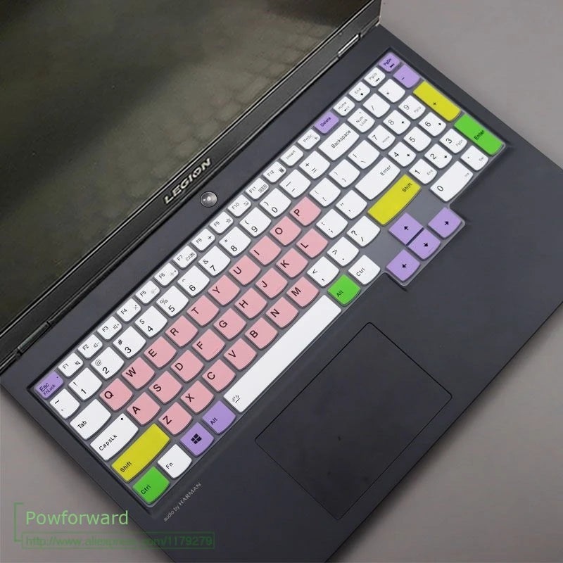 For LENOVO LEGION 5 5i 2021 15.6  inch (15'') LEGION 5 PRO 16 inch (16")  laptop  Silicone laptop keyboard cover skin